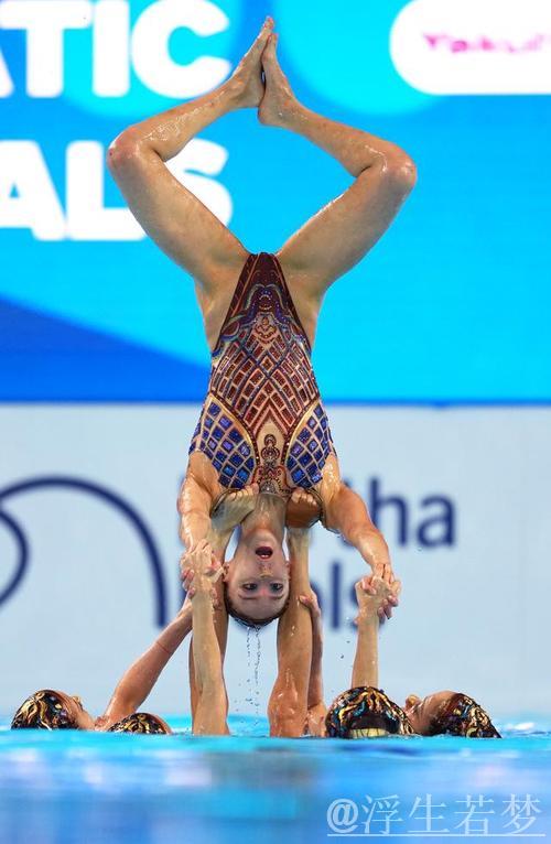 中国队再夺世锦赛花样游泳集体技巧自选桂冠