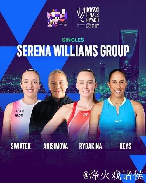 WTA年终总决赛分组出炉 萨巴伦卡与卫冕冠军高芙同组 WTA年终总决赛分组出炉 萨巴伦卡与卫冕冠军高芙同组