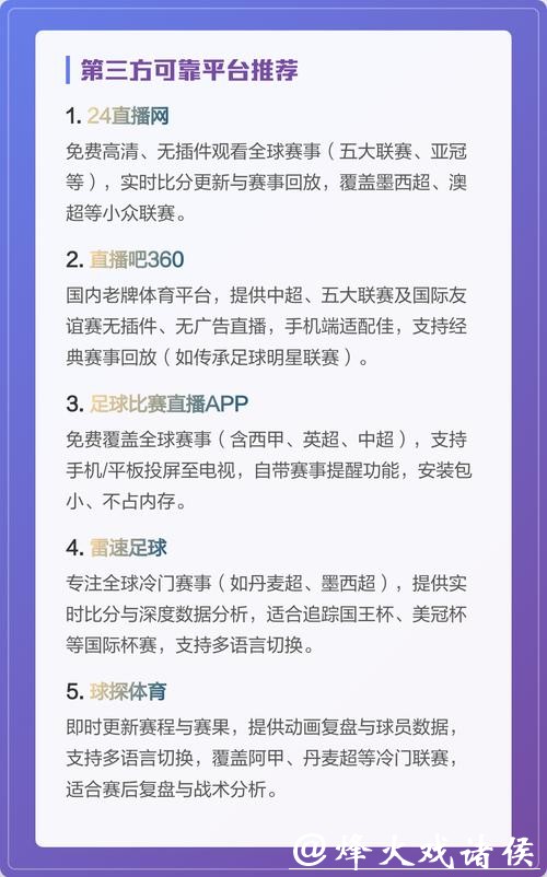 全网最全世界杯直播频道推荐